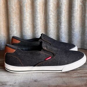 Levi’s comfort denim slide on